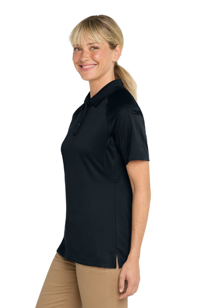 Dark Navy CornerStone Women's Select Snag-Proof Tactical Polo. CS411 plain