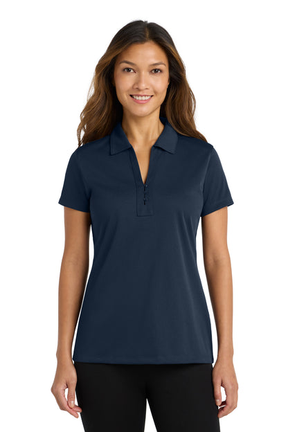 Dark Navy Port Authority Women's Tech Pique Polo. L527