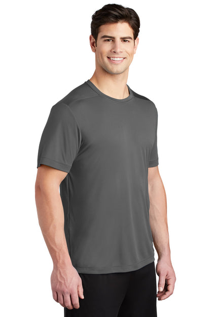 Dark Smoke Gry Sport-Tek Posi-UV Pro Tee. ST420 plain