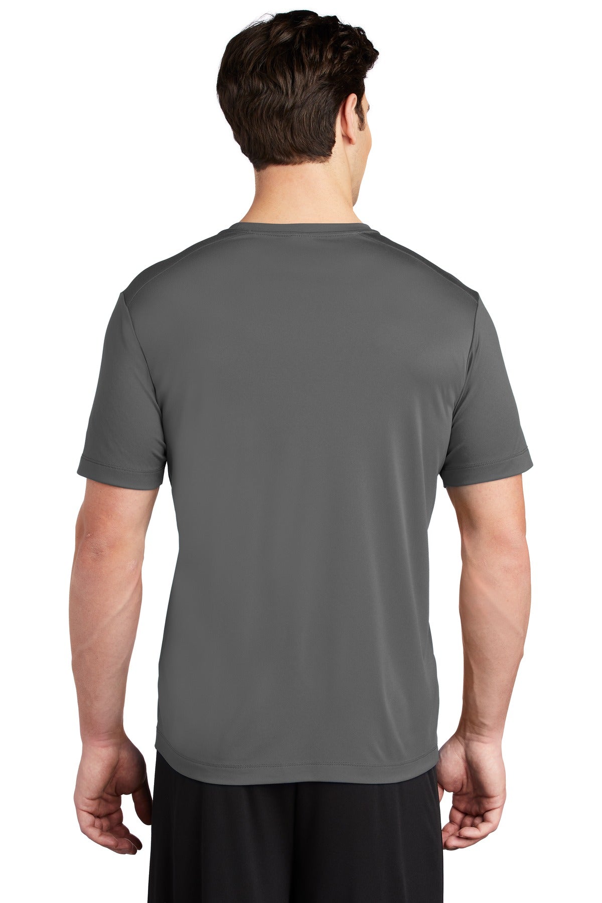 Dark Smoke Gry Sport-Tek Posi-UV Pro Tee. ST420 plain