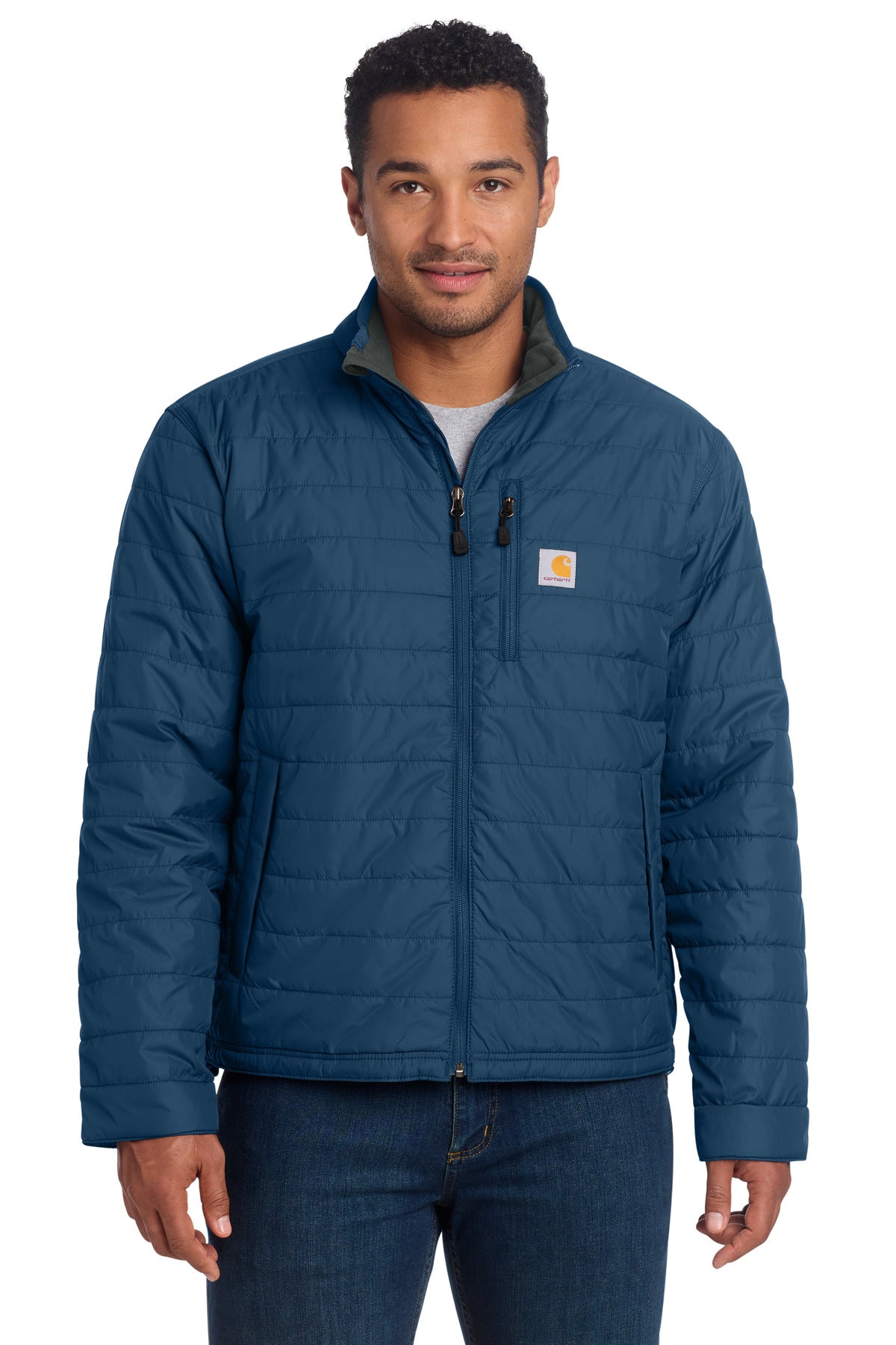 DarkBlue Carhartt Gilliam Jacket. CT102208 plain