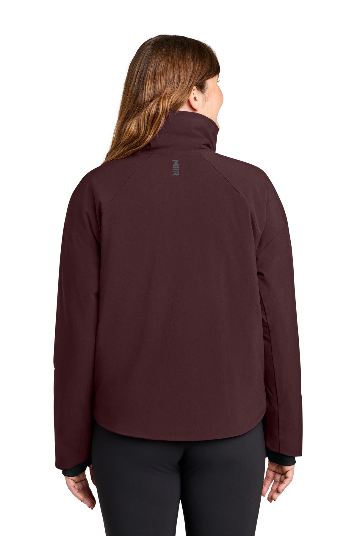 DarkFig MiiR Women's Sashiko Full-Zip Stretch Puffy MRAW440 plain