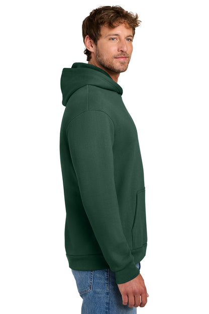 DarkGreen Port & Co Easy Fleece Pullover Hooded Sweatshirt PC68H