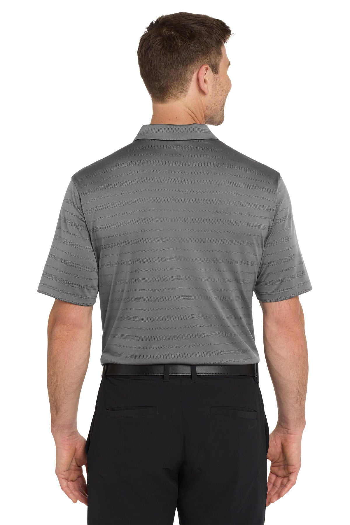 DarkGrey Nike Dri-FIT Vapor Jacquard Polo NKDC2115 plain