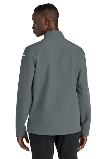 DarkGrey Nike Full-Zip Soft Shell Jacket NKHM7926 plain