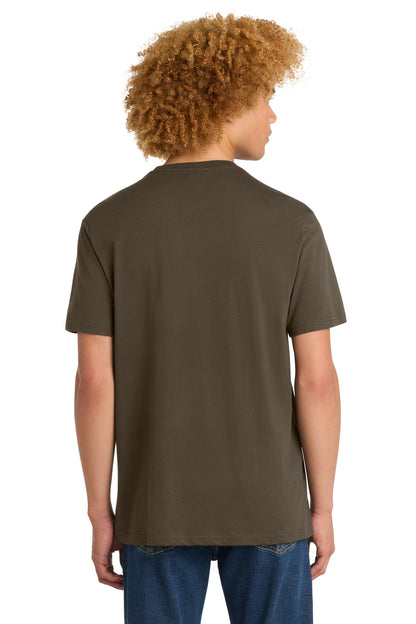 DarkMocha District Perfect Weight Tee. DT104 plain