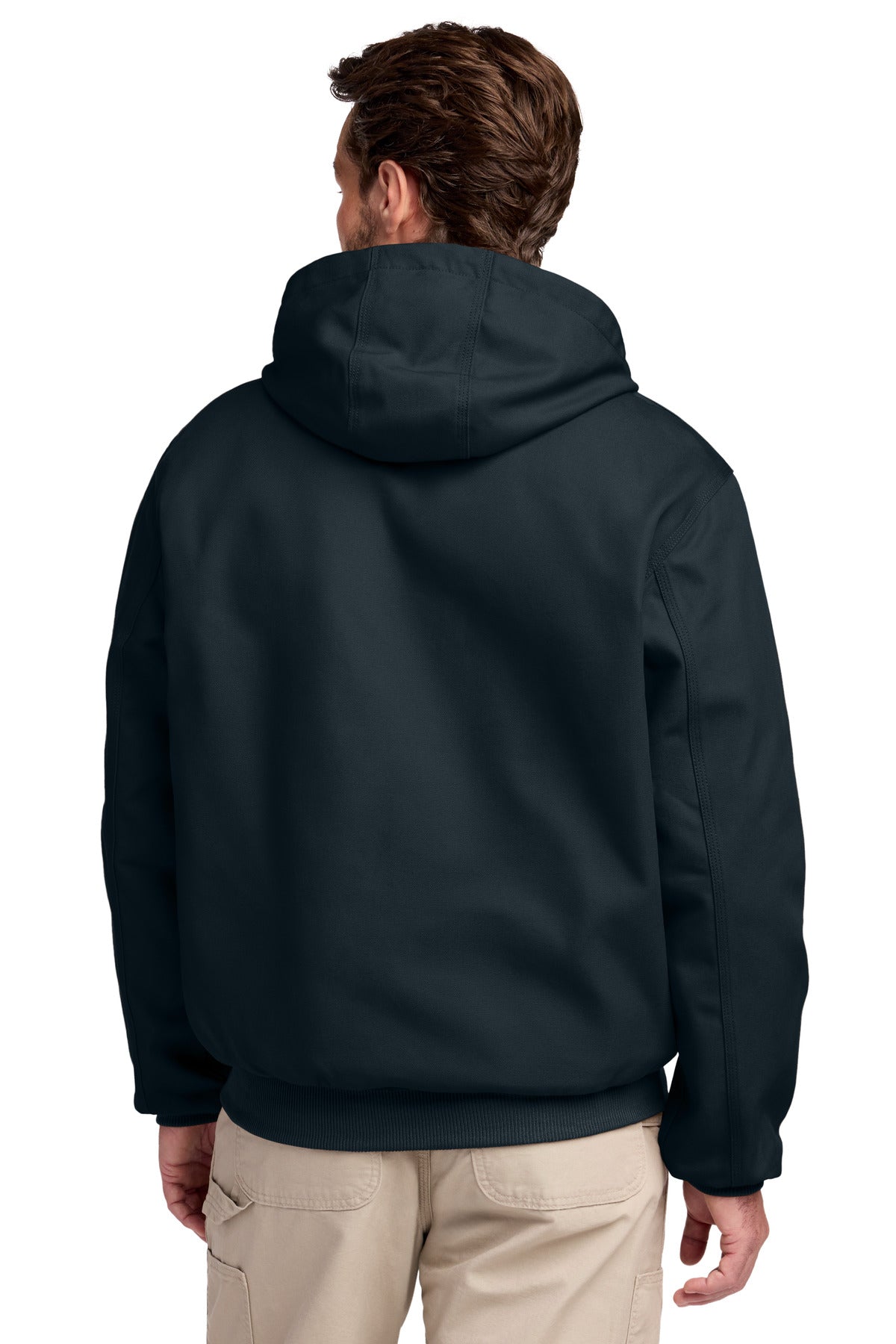 DarkNavy Carhartt Thermal-Lined Duck Active Jac. CT106678 plain