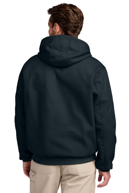 DarkNavy Carhartt Thermal-Lined Duck Active Jac. CT106678 plain