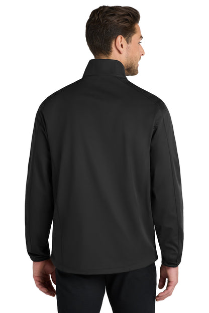 Deep Black Port Authority Active Soft Shell Jacket. J717 plain