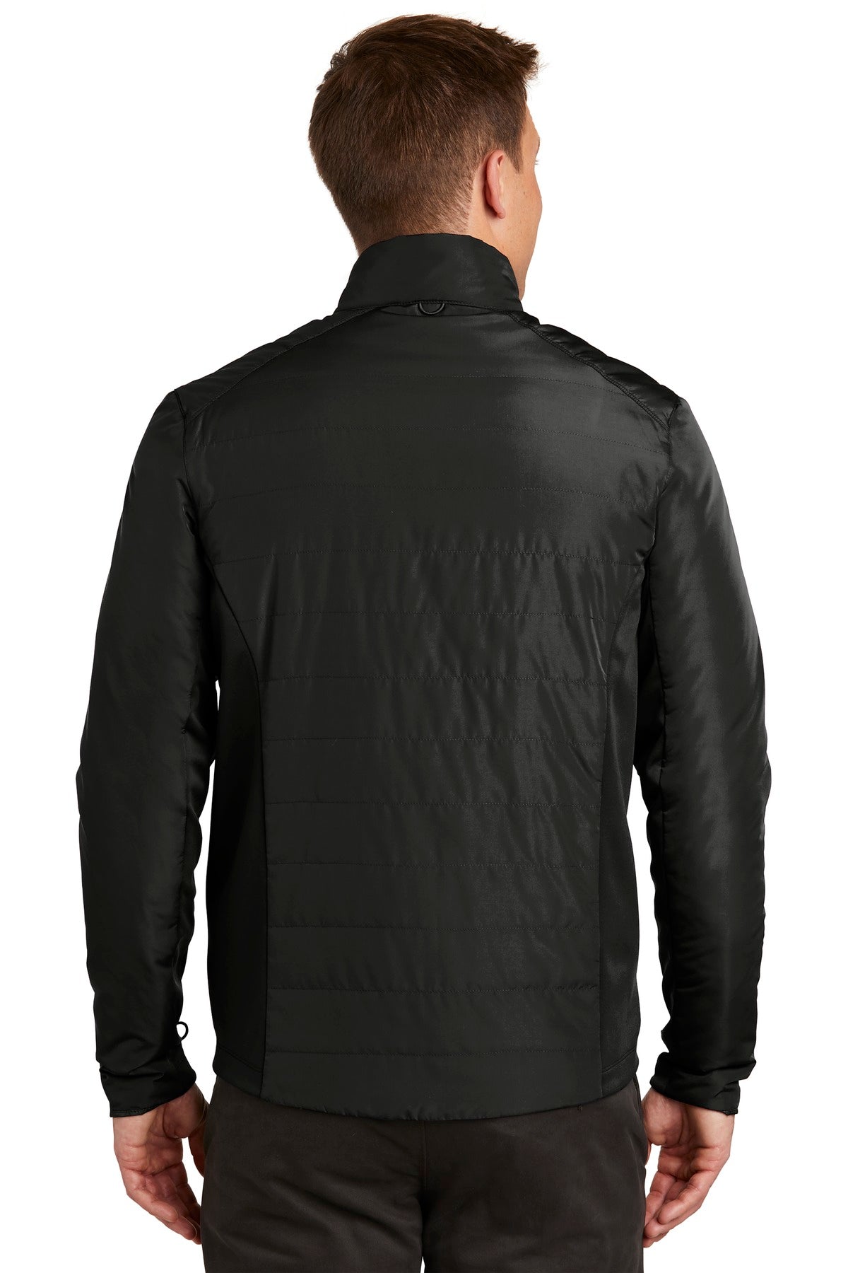 Deep Black Port Authority Collective Insulated Jacket. J902 plain