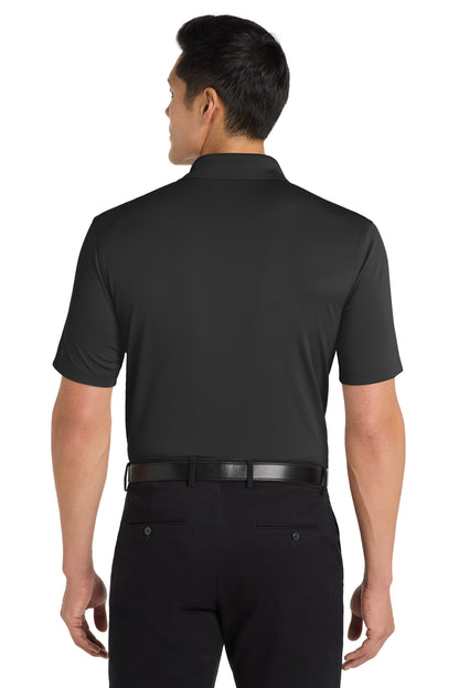 Deep Black Port Authority Dry Zone UV Micro-Mesh Polo. K110 plain