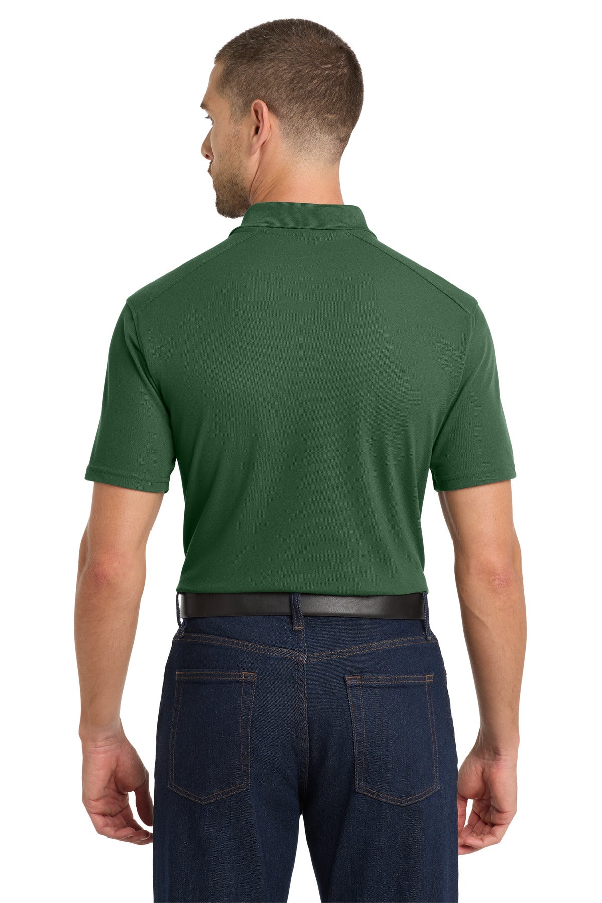 Deep Forest Gn Port Authority EZPerformance Pique Polo. K600 plain