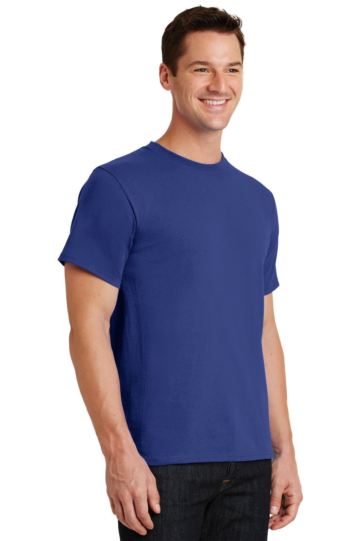 Deep Marine Port & Co Essential Tee. PC61 plain