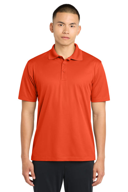 Deep Orange Sport-Tek Micropique Sport-Wick Polo. ST650 plain