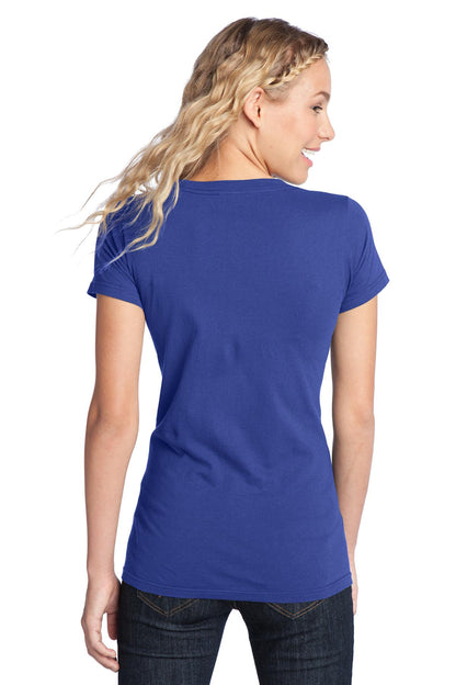 Deep Royal District Women's Fitted The Concert Tee DT5001 plain