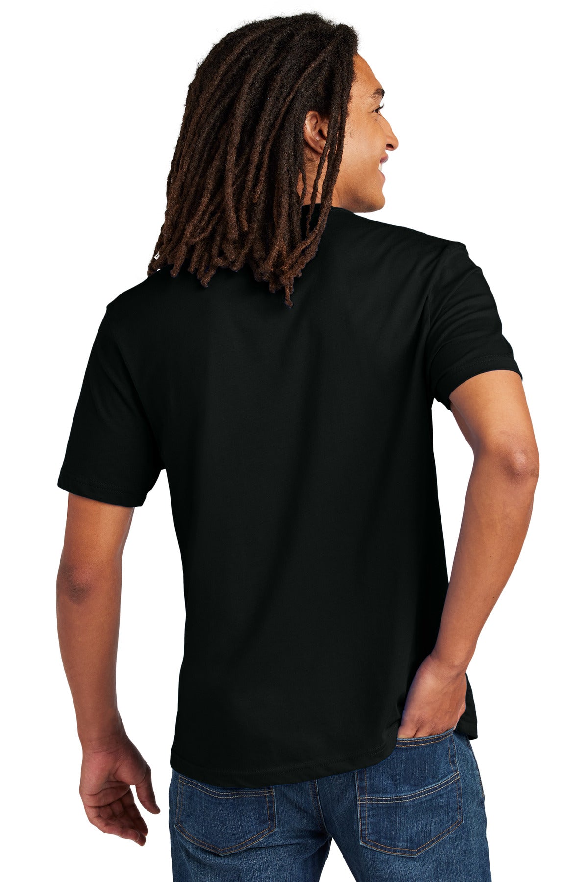 DeepBlack Allmade Unisex Heavyweight Recycled Cotton Tee AL3000 plain