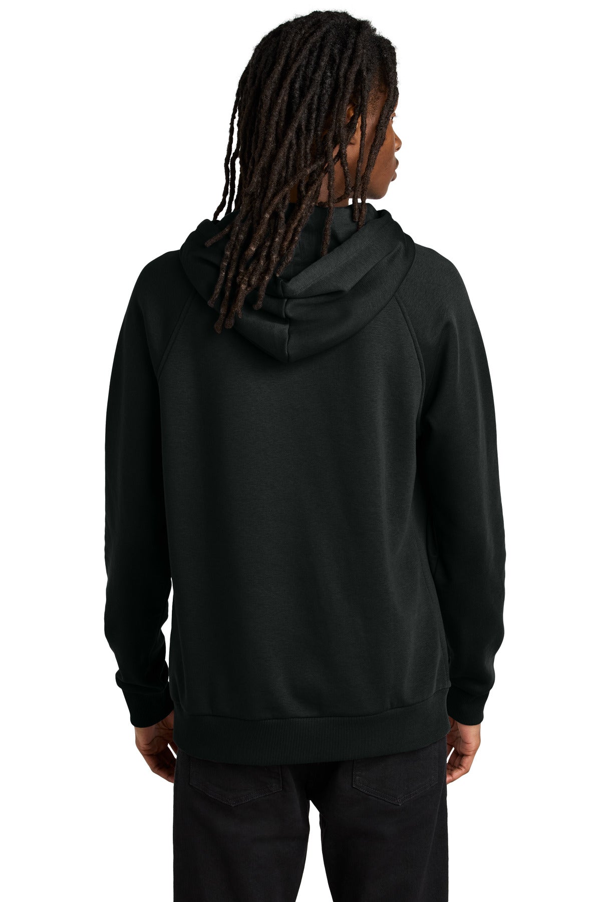 DeepBlack Allmade Unisex Organic CVC Fleece Pullover Hoodie AL5000 plain