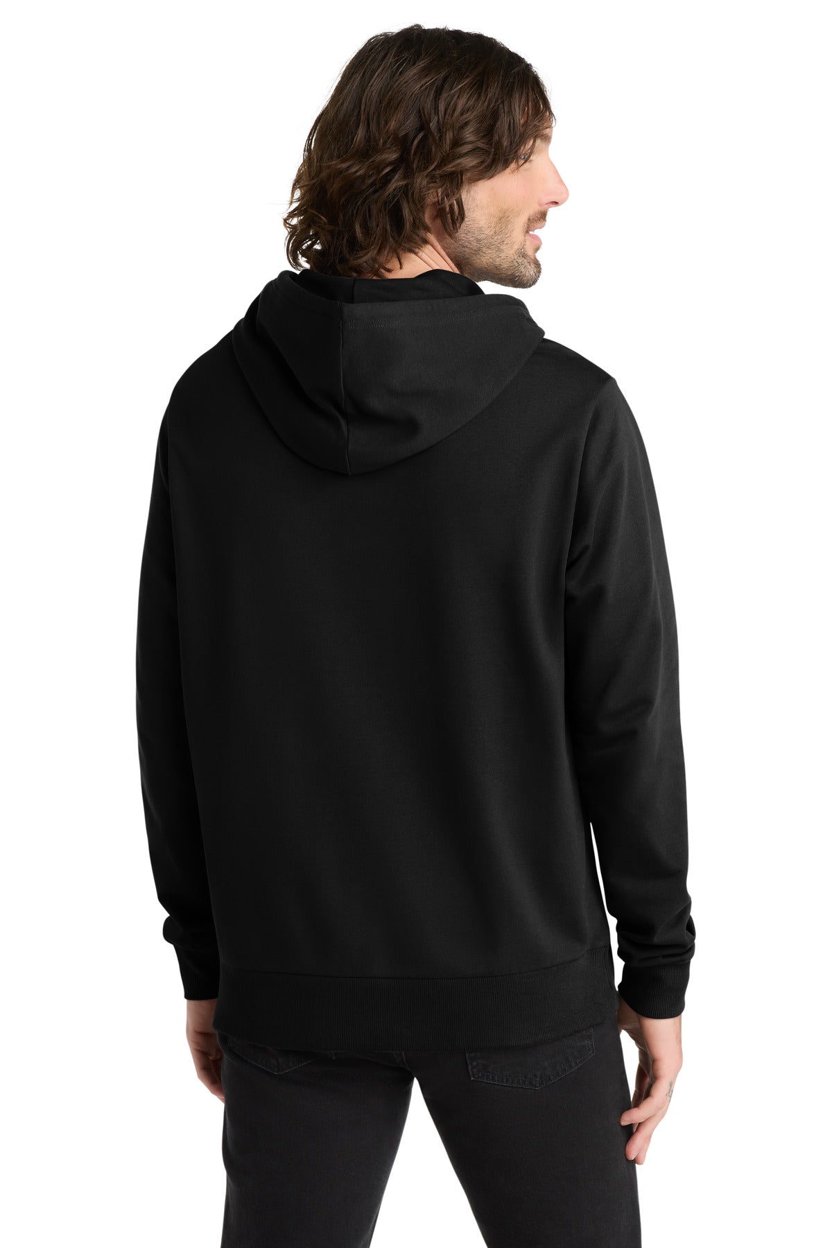 DeepBlack Allmade Unisex Organic French Terry Pullover Hoodie AL4000 plain