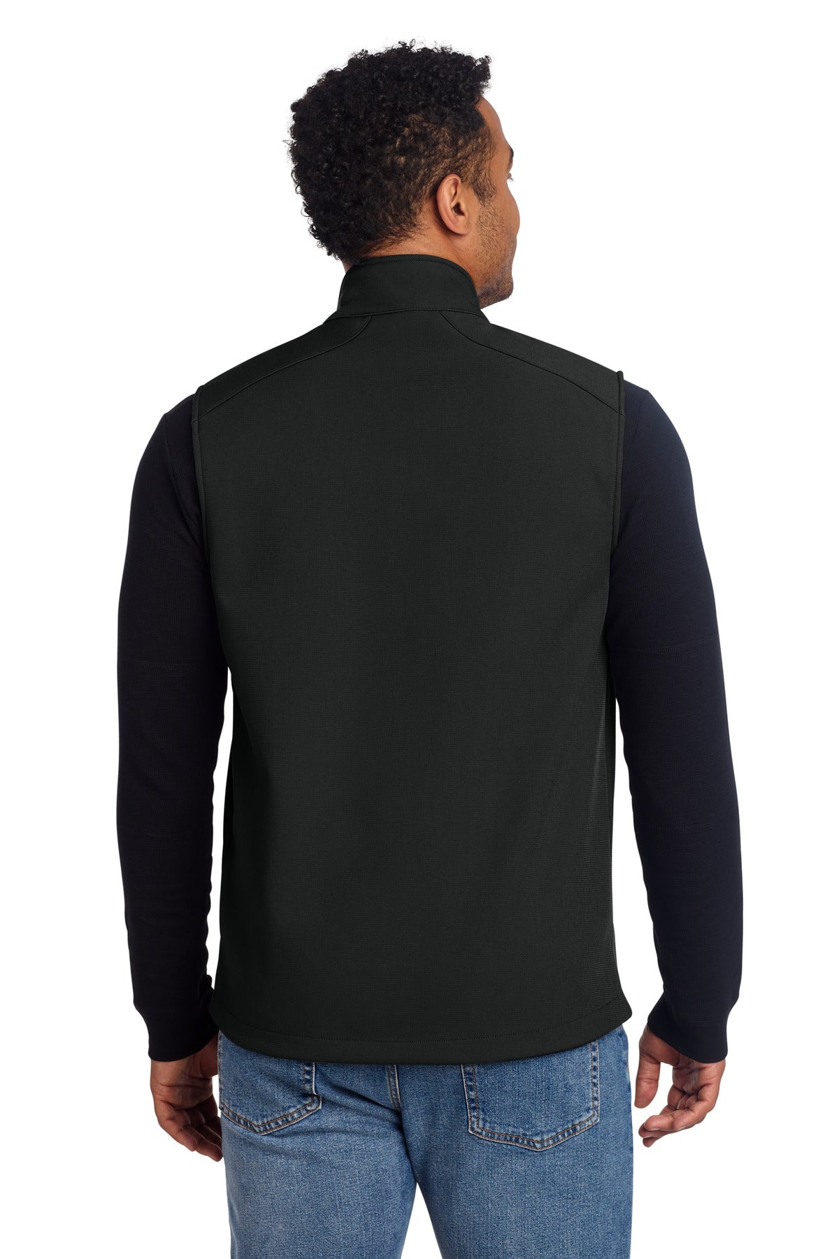DeepBlack Eddie Bauer Stretch Soft Shell Vest EB546 plain