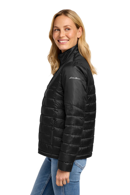 DeepBlack Eddie Bauer Women's Quilted Jacket EB511 plain