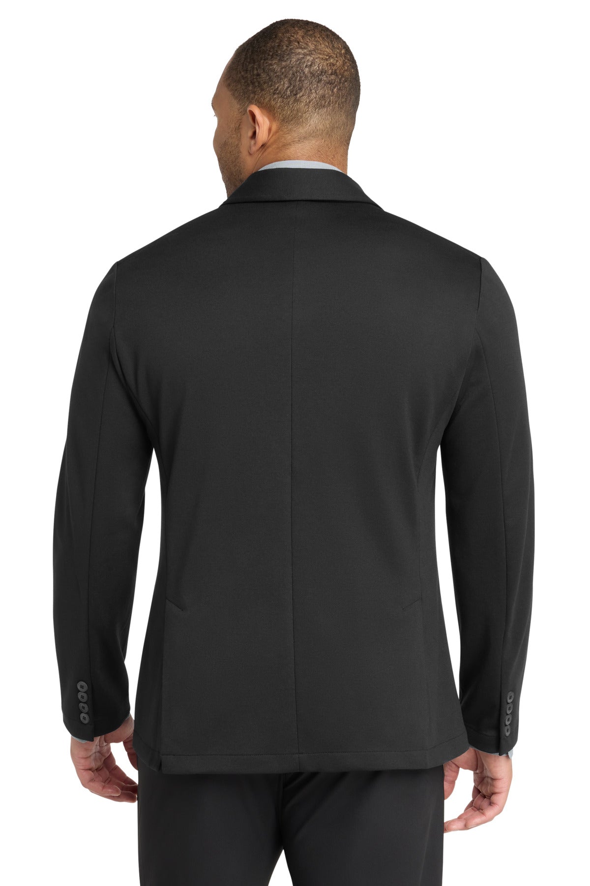 DeepBlack Mercer+Mettle Relaxed Knit Blazer MM3030