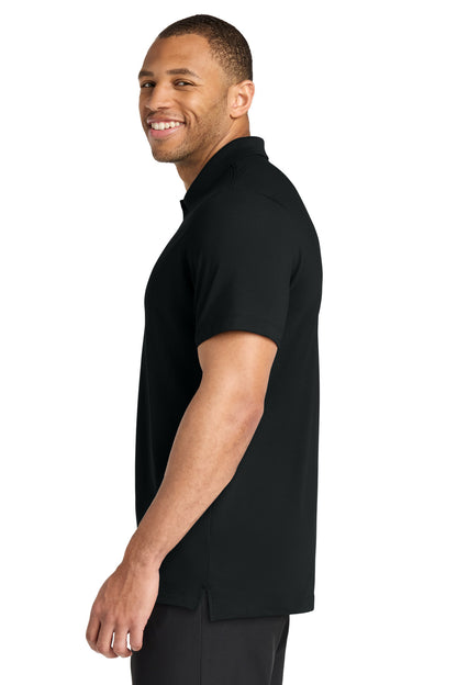 DeepBlack Mercer+Mettle Stretch Pique Polo MM1004