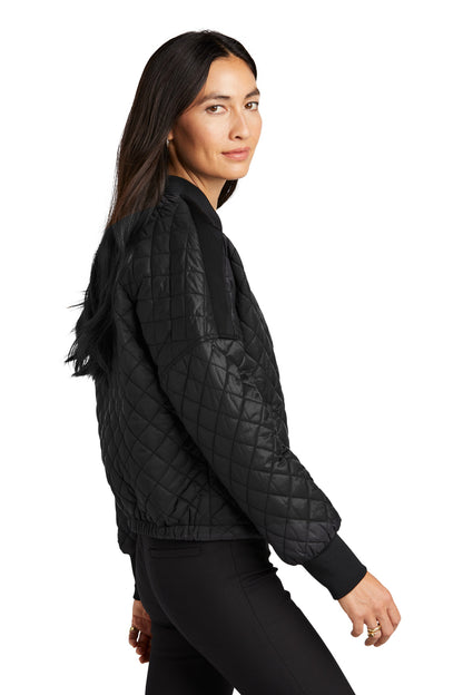 DeepBlack Mercer+Mettle Women's Boxy Quilted Jacket MM7201 plain