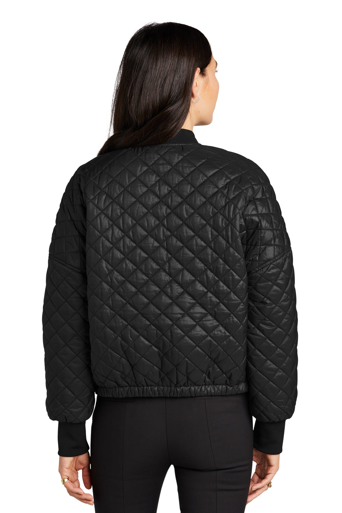 DeepBlack Mercer+Mettle Women's Boxy Quilted Jacket MM7201 plain