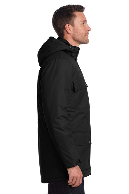 DeepBlack Port Authority Excursion Parka J599 plain