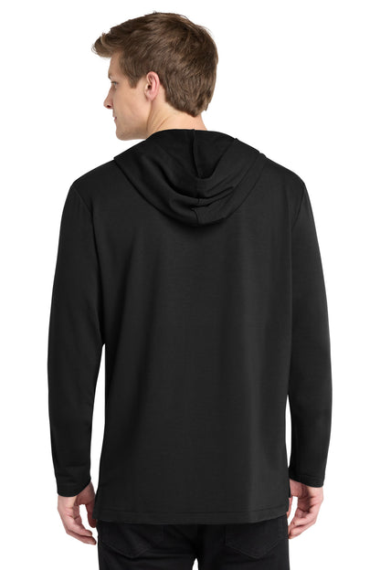 DeepBlack Port Authority Microterry Pullover Hoodie K826 plain