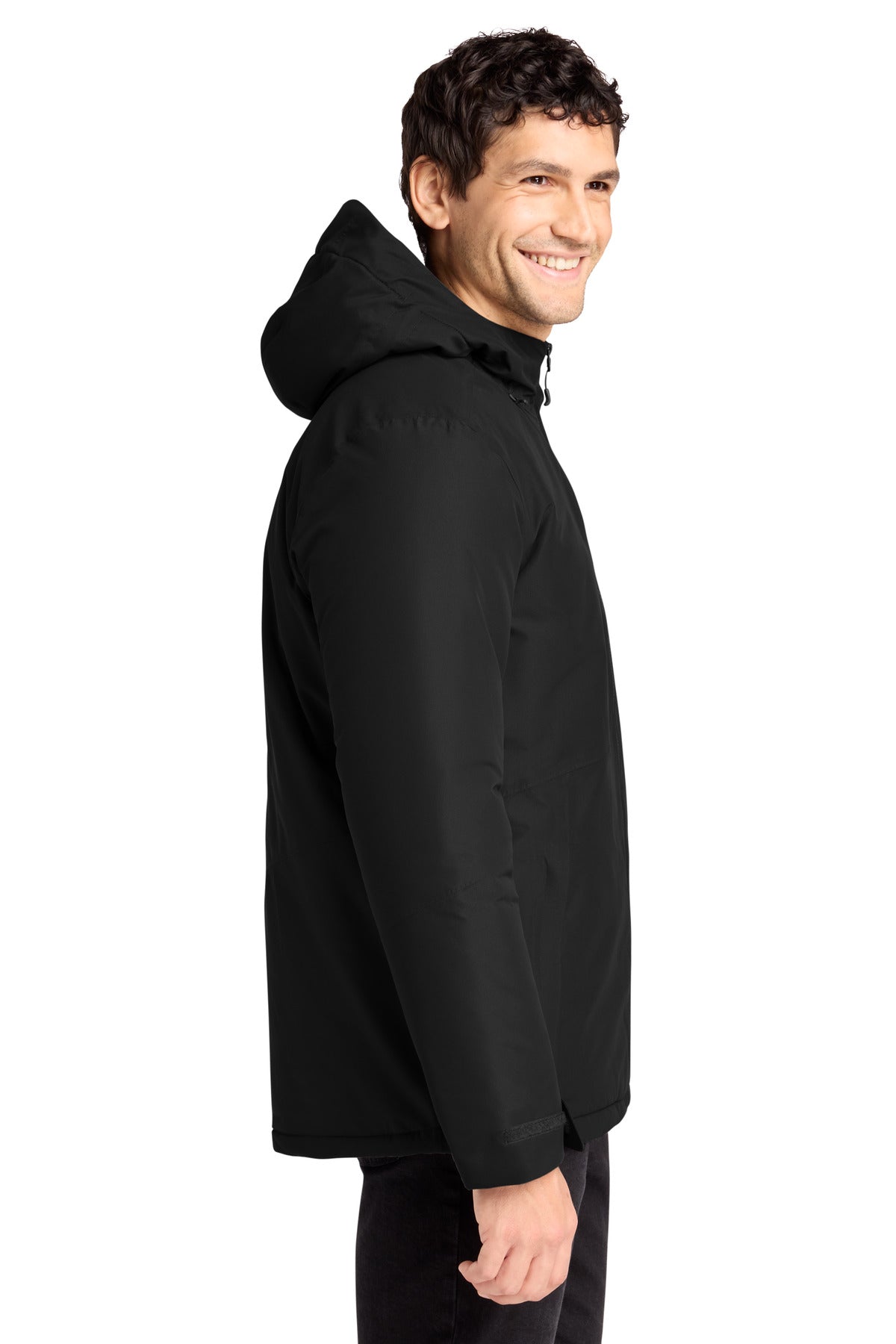 DeepBlack Port Authority Venture Waterproof Insulated Jacket J362 plain