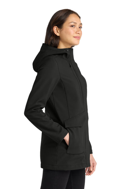 DeepBlack Port Authority Women's Collective Outer Soft Shell Parka L919 plain