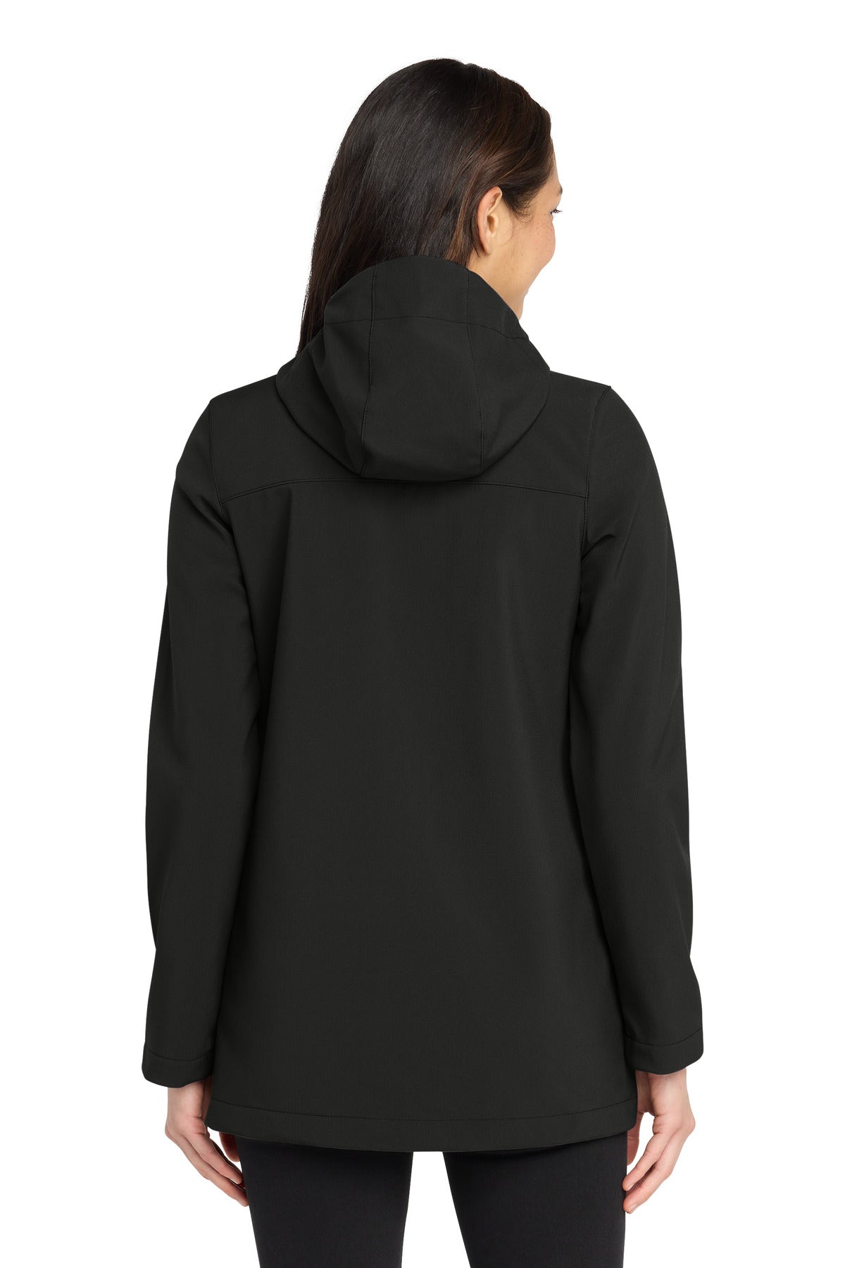 DeepBlack Port Authority Women's Collective Outer Soft Shell Parka L919 plain