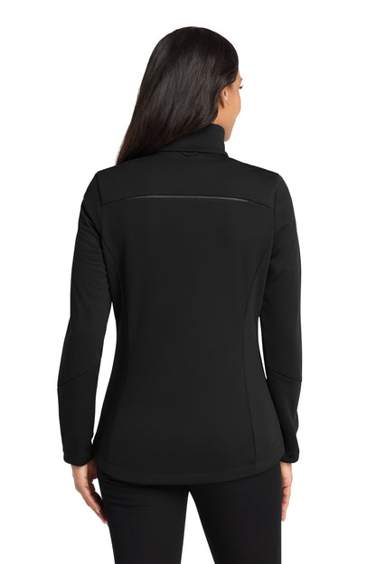 DeepBlack Port Authority Women's Collective Tech Soft Shell Jacket L921 plain