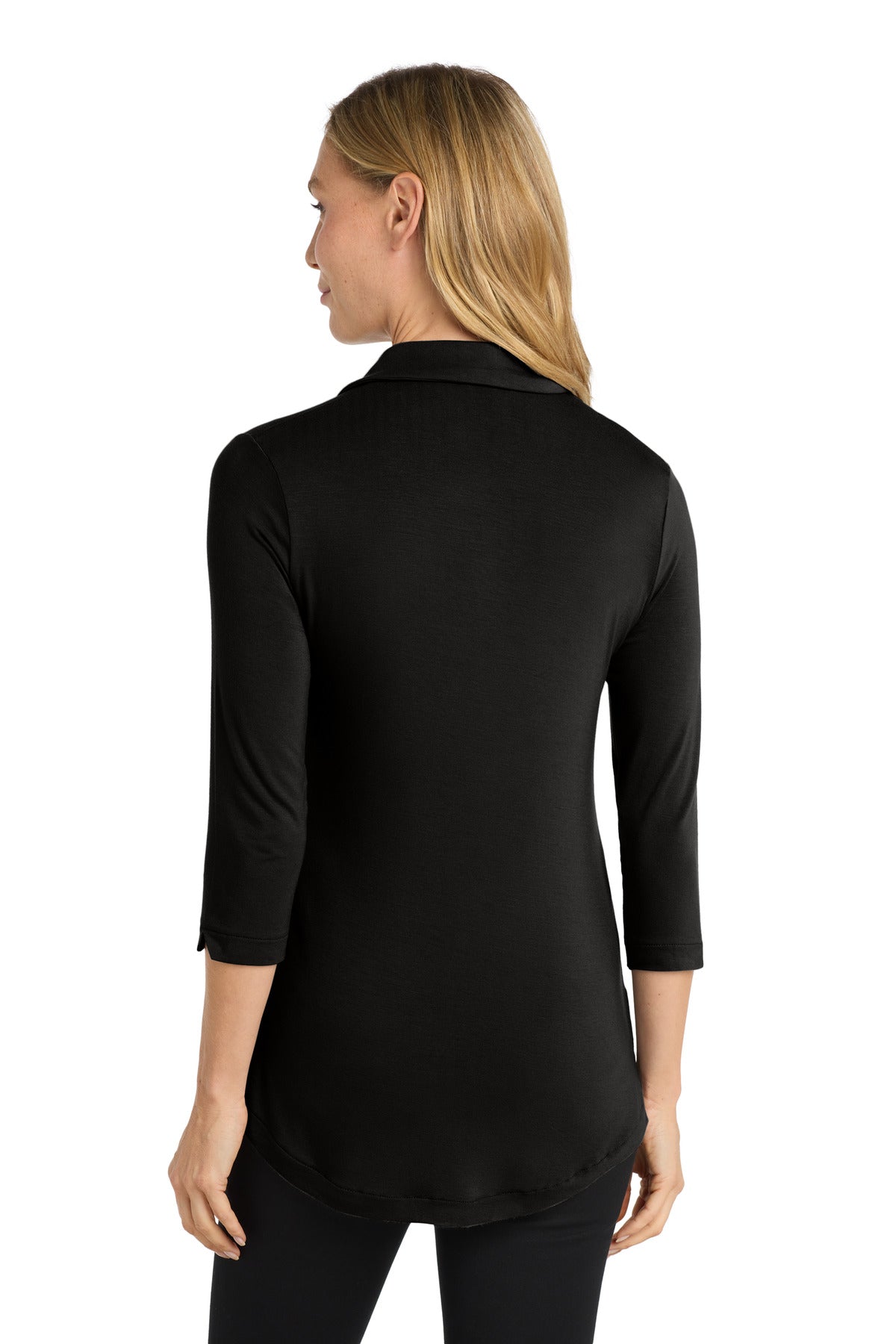 DeepBlack Port Authority Women's Luxe Knit Tunic. LK5601 plain
