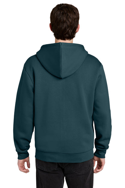 DeepCyan District MelloFleece Full-Zip Hoodie DT6702 plain