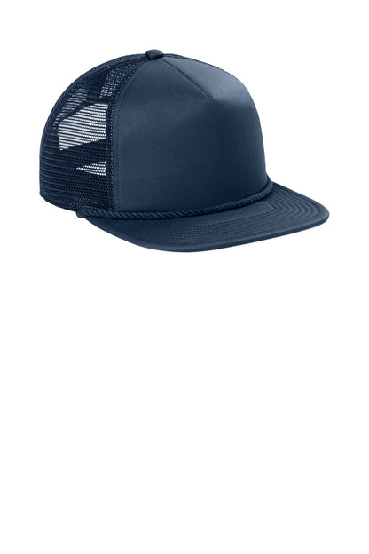 DeepNavy New Era Foam Rope Trucker Cap NE410 plain