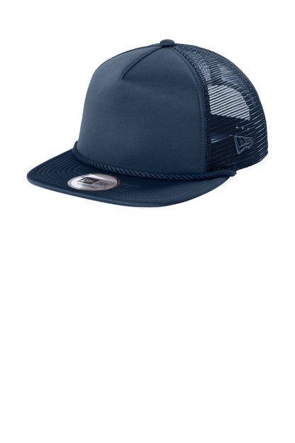DeepNavy New Era Foam Rope Trucker Cap NE410 plain