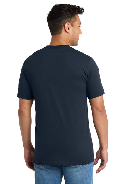 DeepNavy Port & Co Tri-Blend Tee. PC330 plain