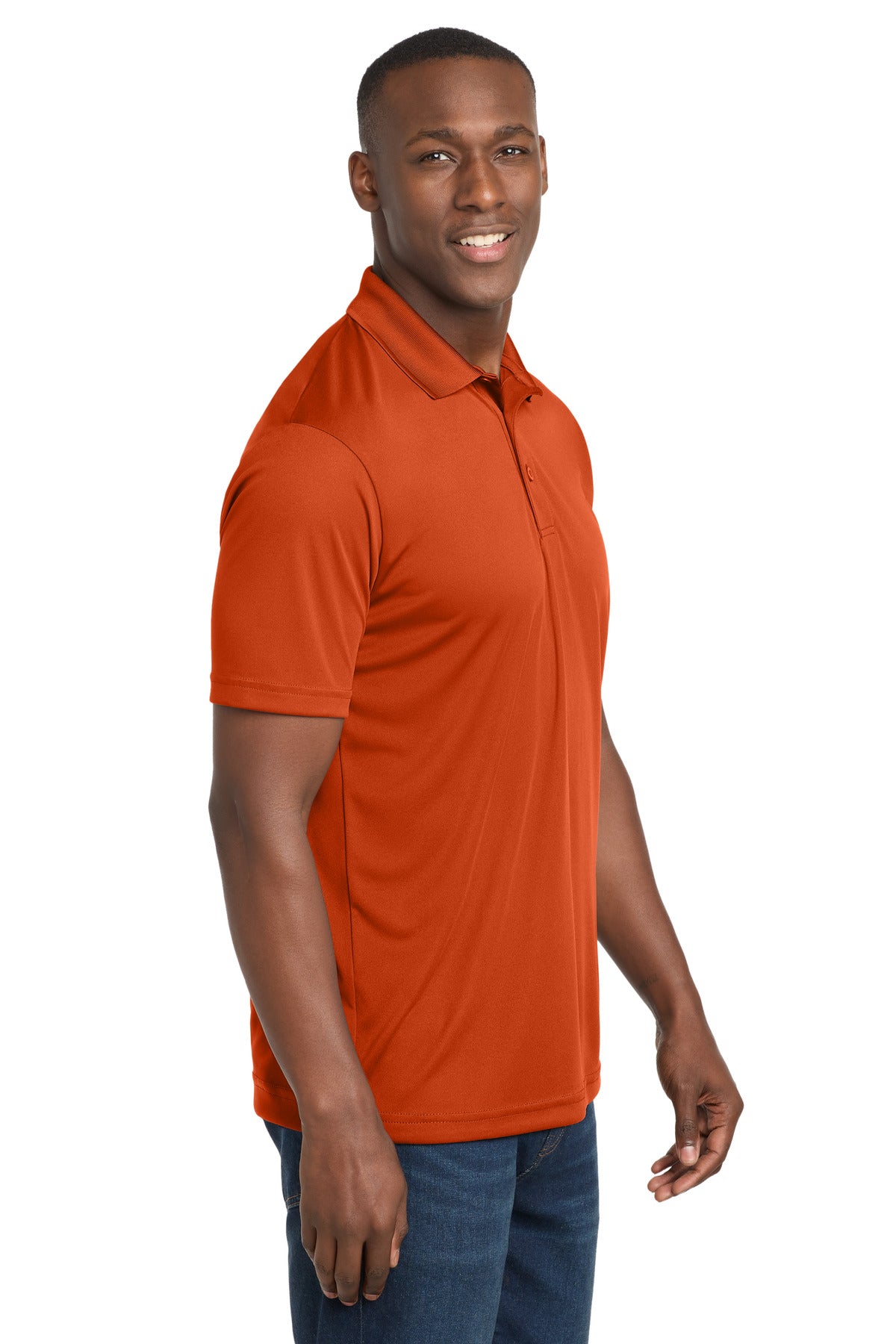 DeepOrange Sport-Tek PosiCharge Competitor Polo. ST550 plain