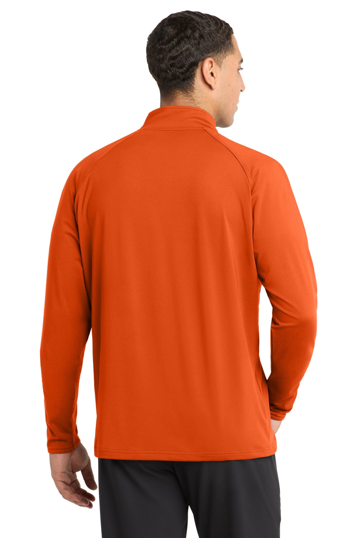 DeepOrange Sport-Tek Sport-Wick Stretch 1/4-Zip Pullover. ST850