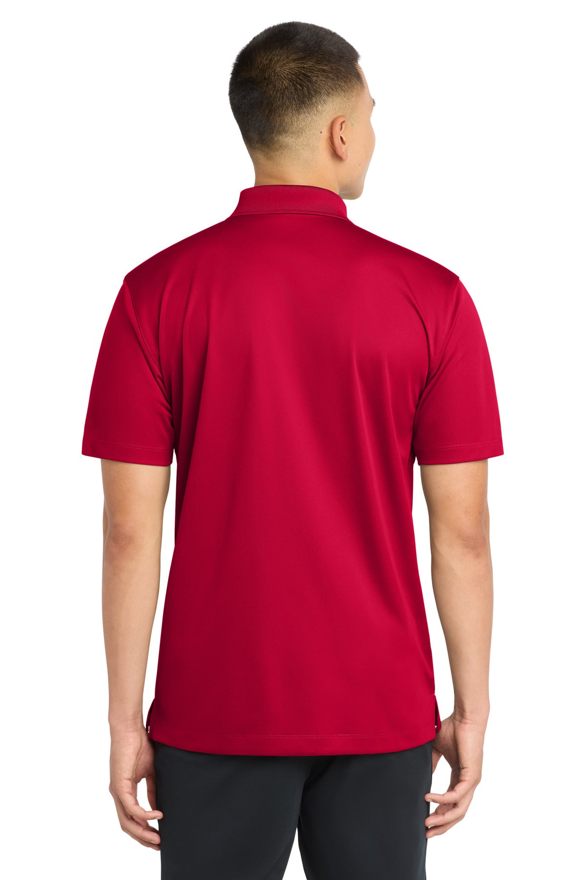 DeepRed Sport-Tek Micropique Sport-Wick Polo. ST650 plain