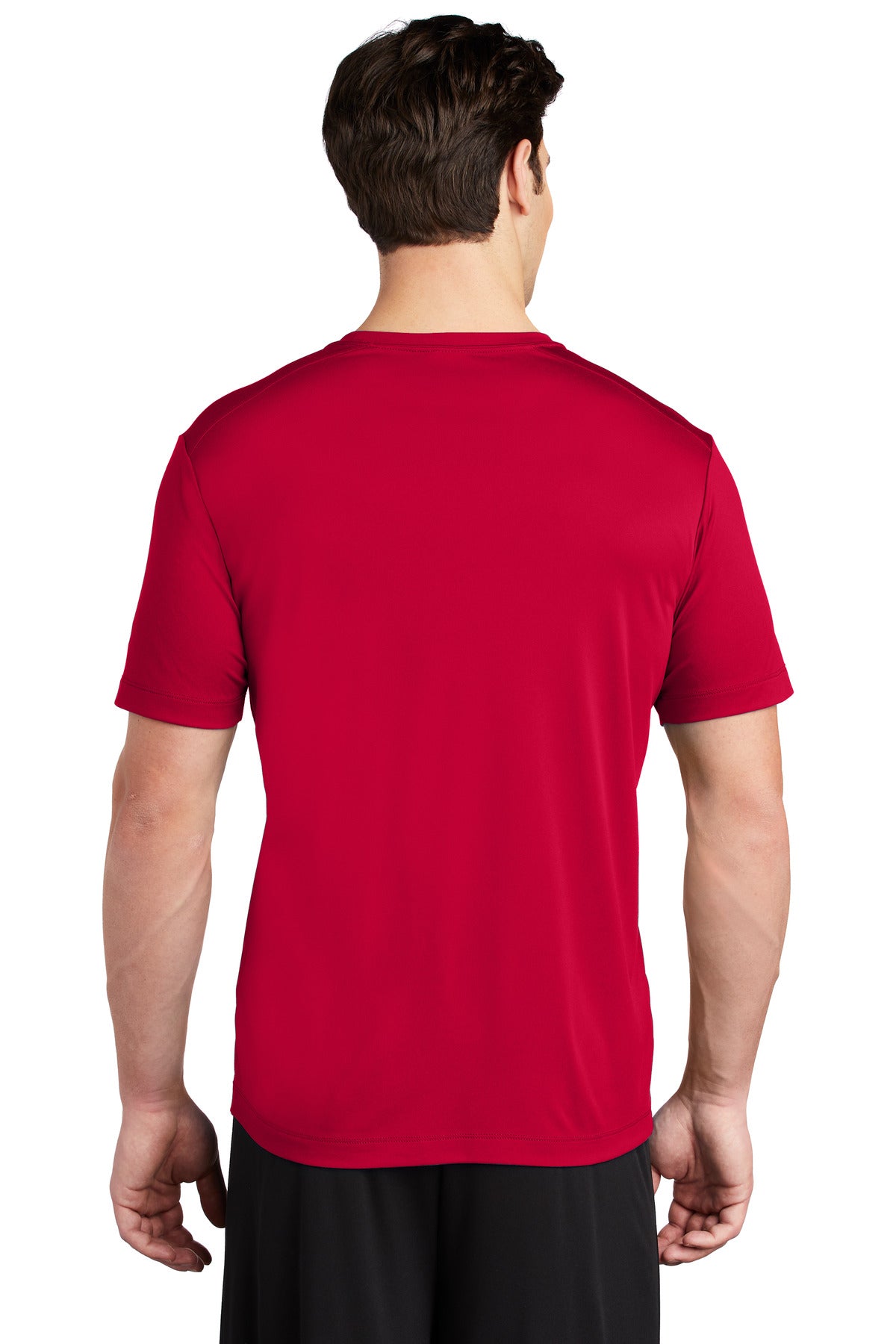 DeepRed Sport-Tek Posi-UV Pro Tee. ST420 plain