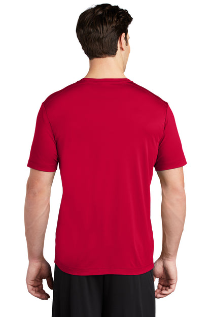 DeepRed Sport-Tek Posi-UV Pro Tee. ST420 plain