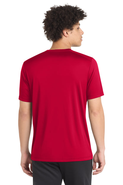 DeepRed Sport-Tek Posi-UV Pro Tee. ST420 plain