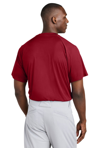 DeepRed Sport-Tek PosiCharge Competitor 2-Button Henley ST359 plain
