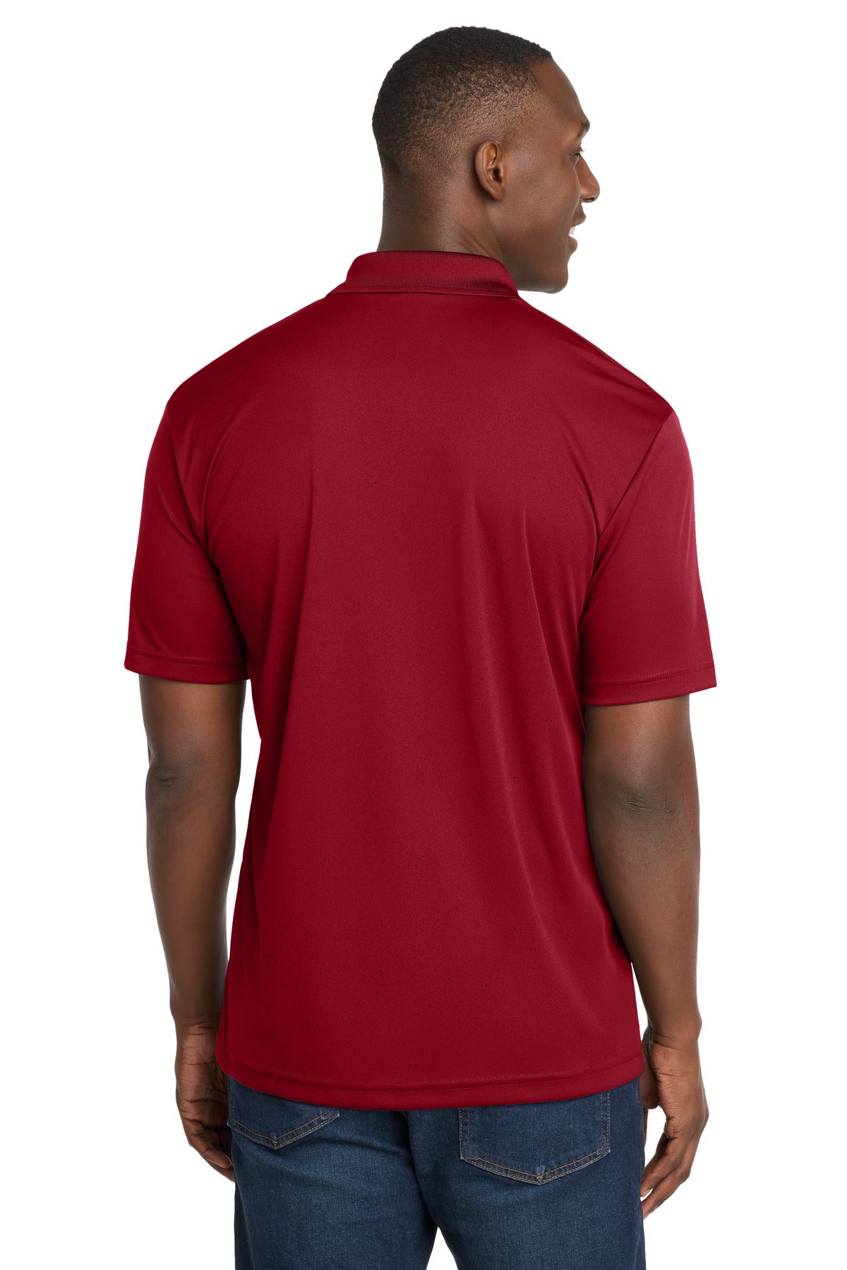 DeepRed Sport-Tek PosiCharge Competitor Polo. ST550 plain