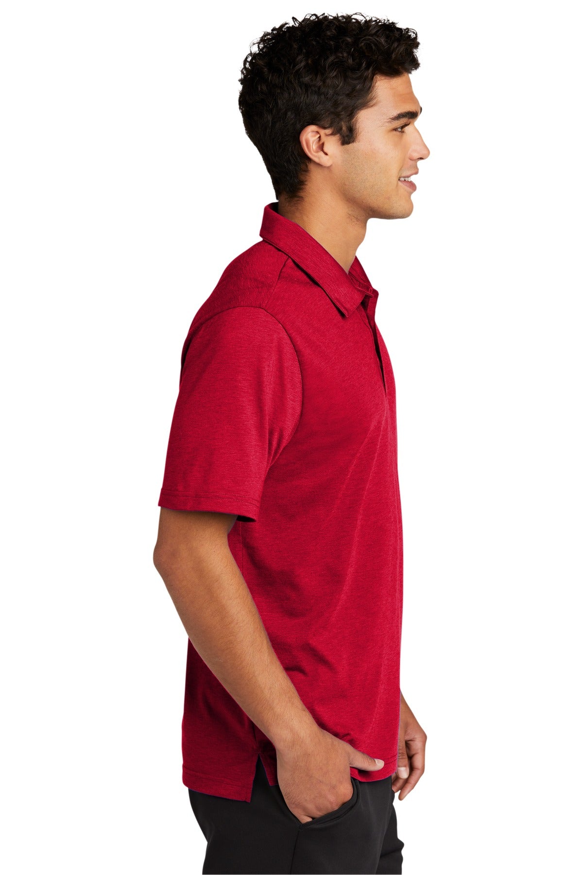 DeepRed Sport-Tek PosiCharge Strive Polo ST530 plain