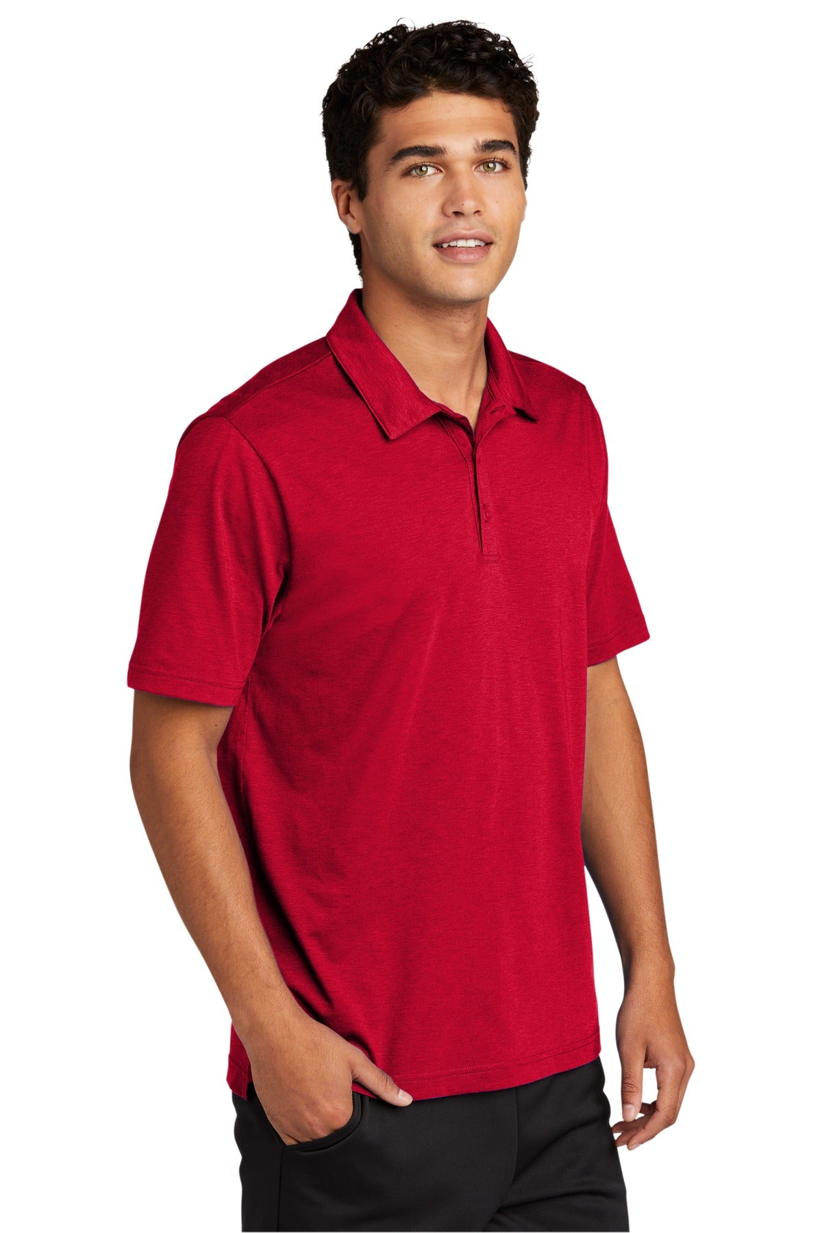 DeepRed Sport-Tek PosiCharge Strive Polo ST530 plain