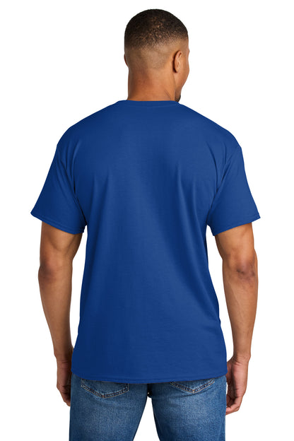 DeepRoyal Gildan DryBlend 50 Cotton/50 Poly T-Shirt. 8000 plain